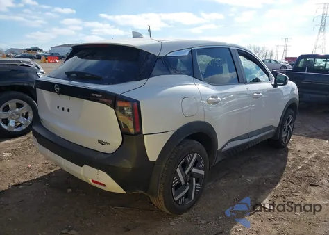 2025 Nissan Kicks Sv from USA, damaged, VIN 3N8AP6CA4SL303168